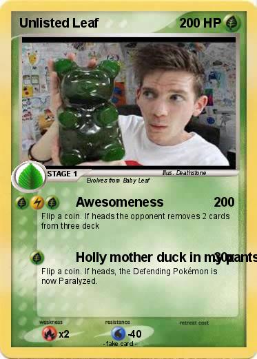 Pokemon Unlisted Leaf