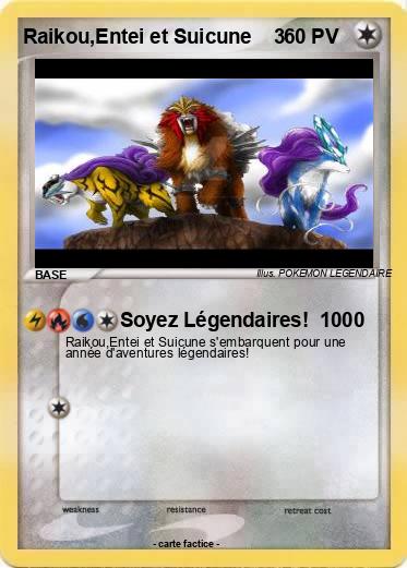Pokemon Raikou,Entei et Suicune    3