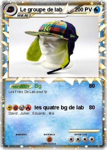 Pokemon Le groupe de lab