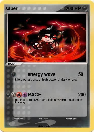 Pokemon saber