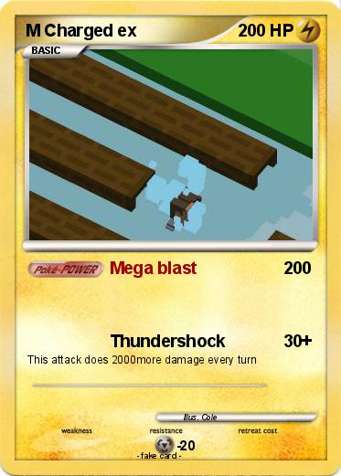 Pokemon M Charged ex