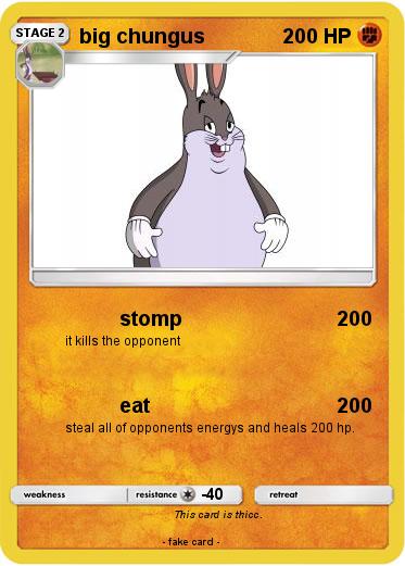 Pokemon big chungus