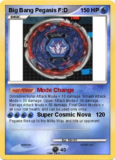 Pokemon Big Bang Pegasis F:D