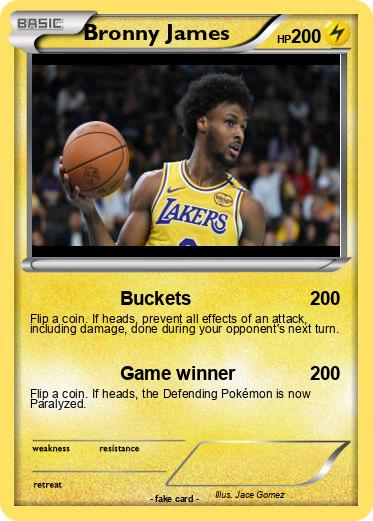 Pokemon Bronny James