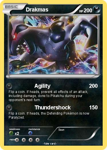 Pokemon Drakmas