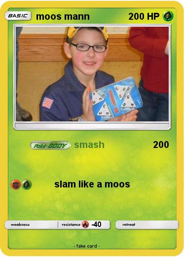 Pokemon moos mann