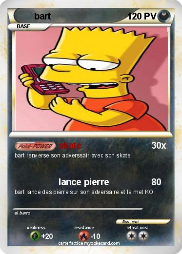 Pokemon bart