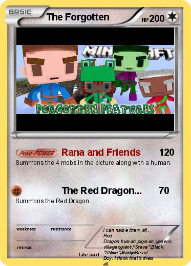 Pokemon The Forgotten