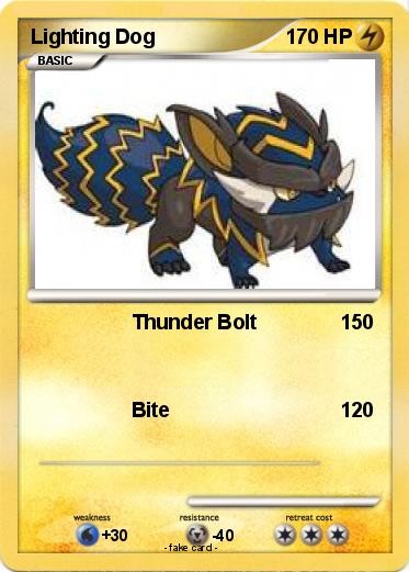 Pokemon Lighting Dog