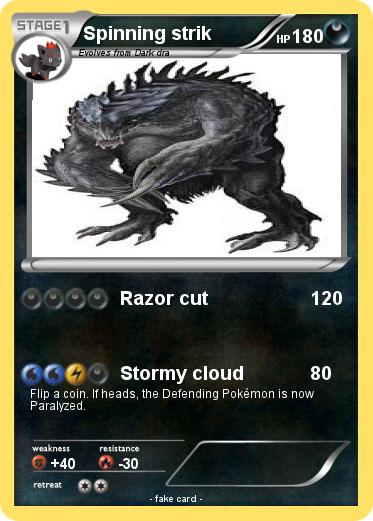 Pokemon Spinning strik