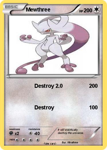 Pokemon Mewthree