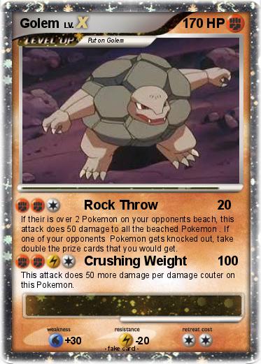 Pokemon Golem