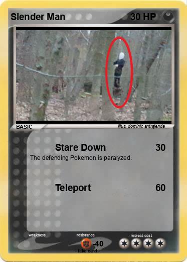 Pokemon Slender Man