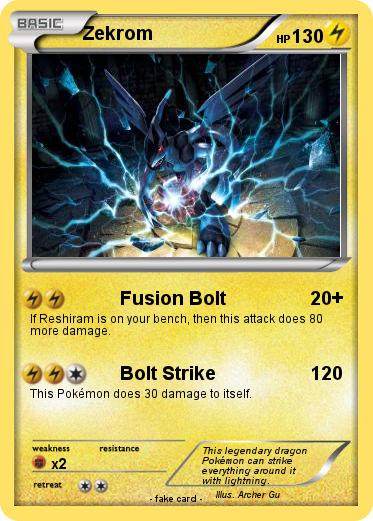 Pokemon Zekrom