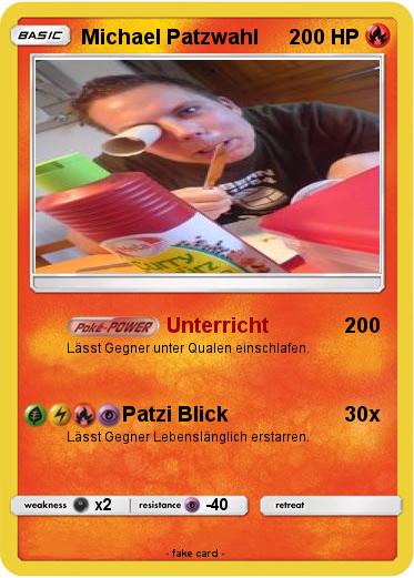 Pokemon Michael Patzwahl