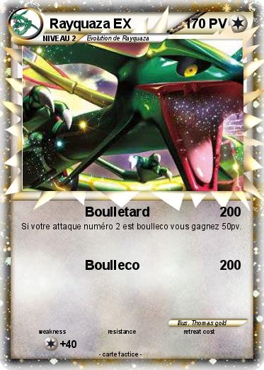 Pokemon Rayquaza EX