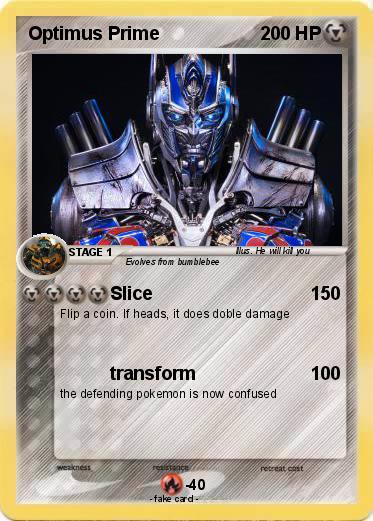 Pokemon Optimus Prime