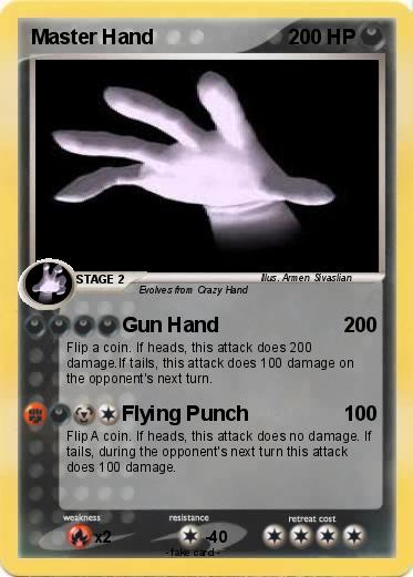 Pokemon Master Hand