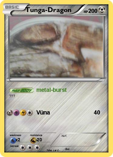 Pokemon Tunga-Dragon