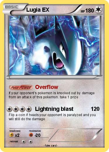 Pokemon Lugia EX
