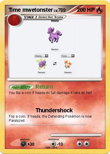 Pokemon Time mwetonster