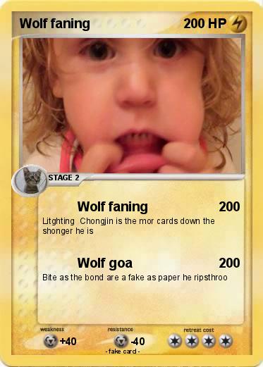 Pokemon Wolf faning