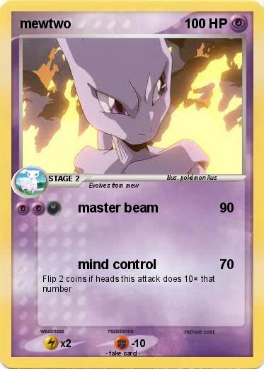 Pokemon mewtwo