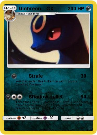 Pokemon Umbreon    GX