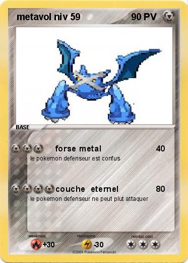 Pokemon  metavol niv 59