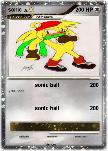 Pokemon sonic
