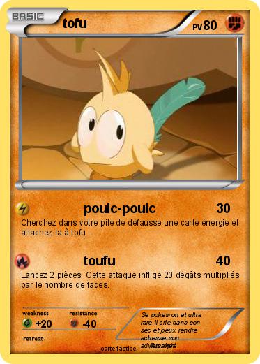 Pokemon tofu