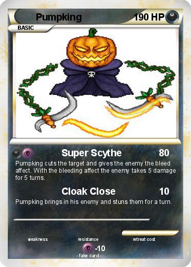 Pokemon Pumpking