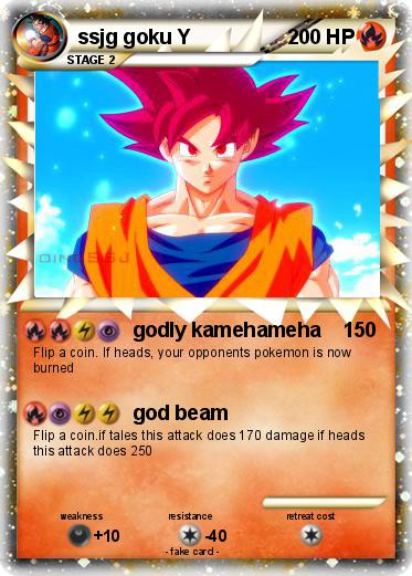 Pokemon ssjg goku Y