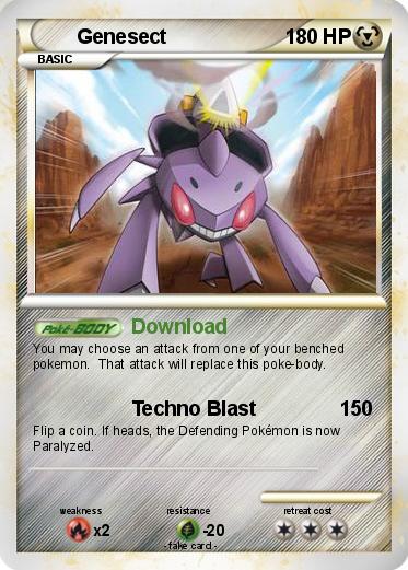 Pokemon Genesect
