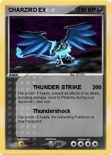 Pokemon CHARZIRD EX