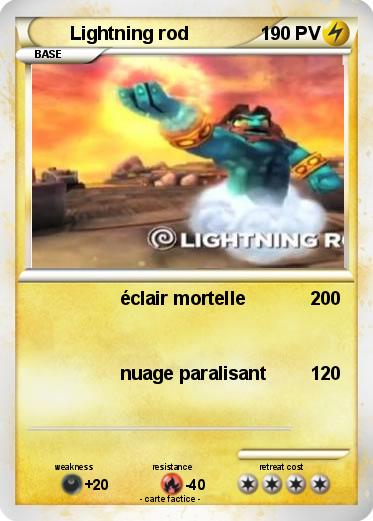 Pokemon Lightning rod