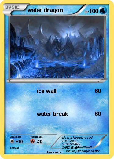 Pokemon water dragon