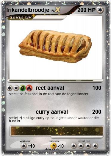 Pokemon frikandelbroodje
