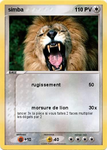 Pokemon simba