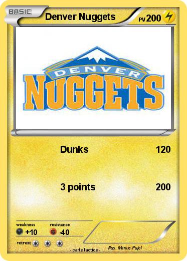 Pokemon Denver Nuggets