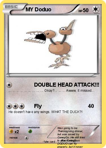 Pokemon MY Doduo
