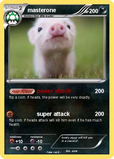 Pokemon masterone