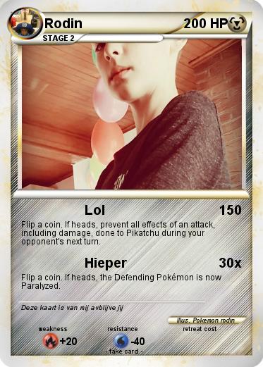 Pokemon Rodin