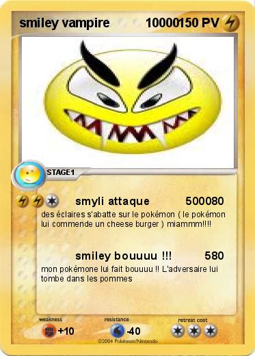 Pokemon smiley vampire          10000