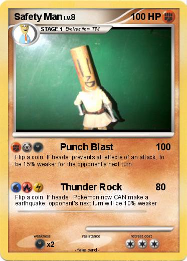 Pokemon Safety Man