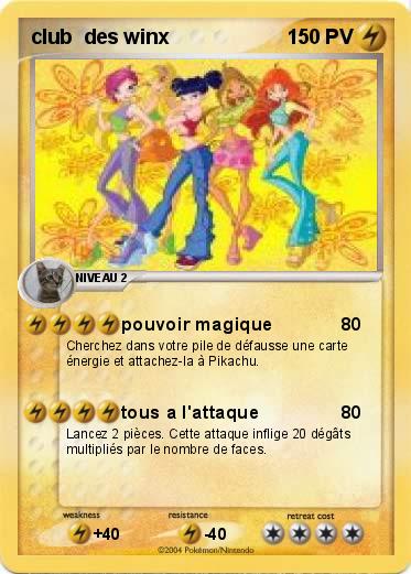 Pokemon club  des winx