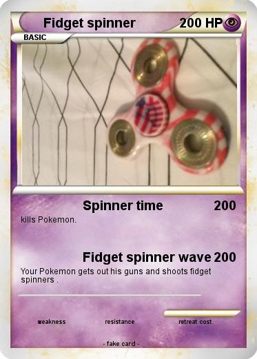 Pokemon Fidget spinner