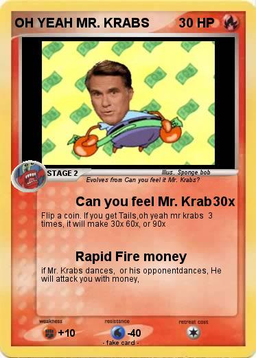 Pokemon OH YEAH MR. KRABS