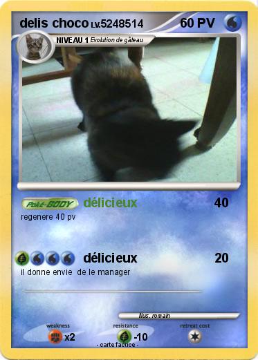 Pokemon delis choco