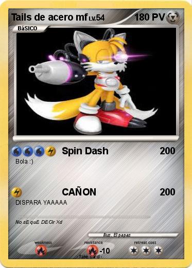 Pokemon Tails de acero mf